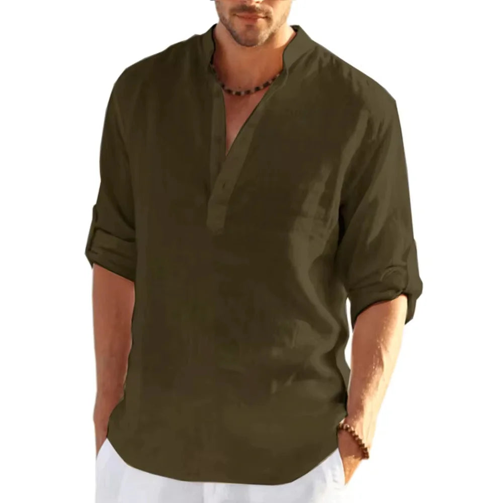 Camisa de Linho Capri - DapperMan