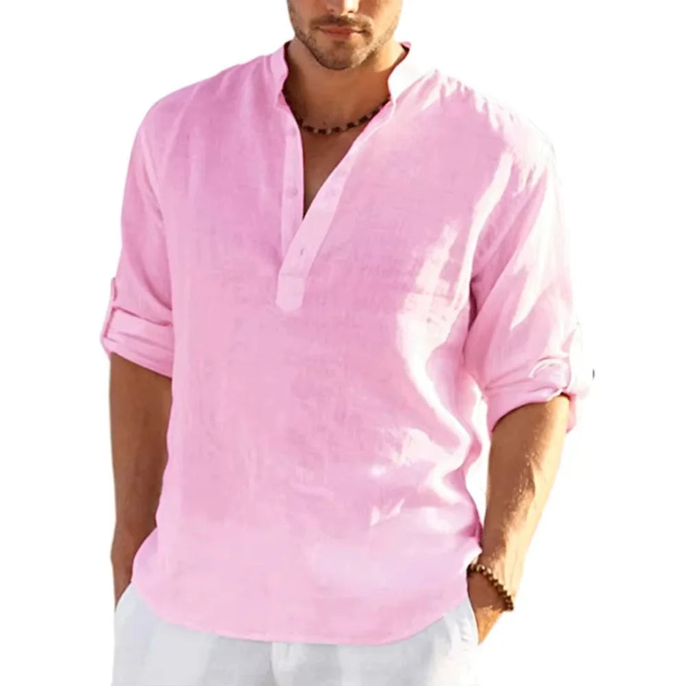 Camisa de Linho Capri - DapperMan