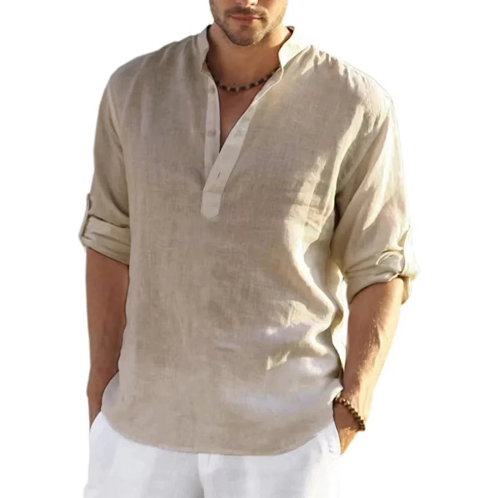 Camisa de Linho Capri - DapperMan