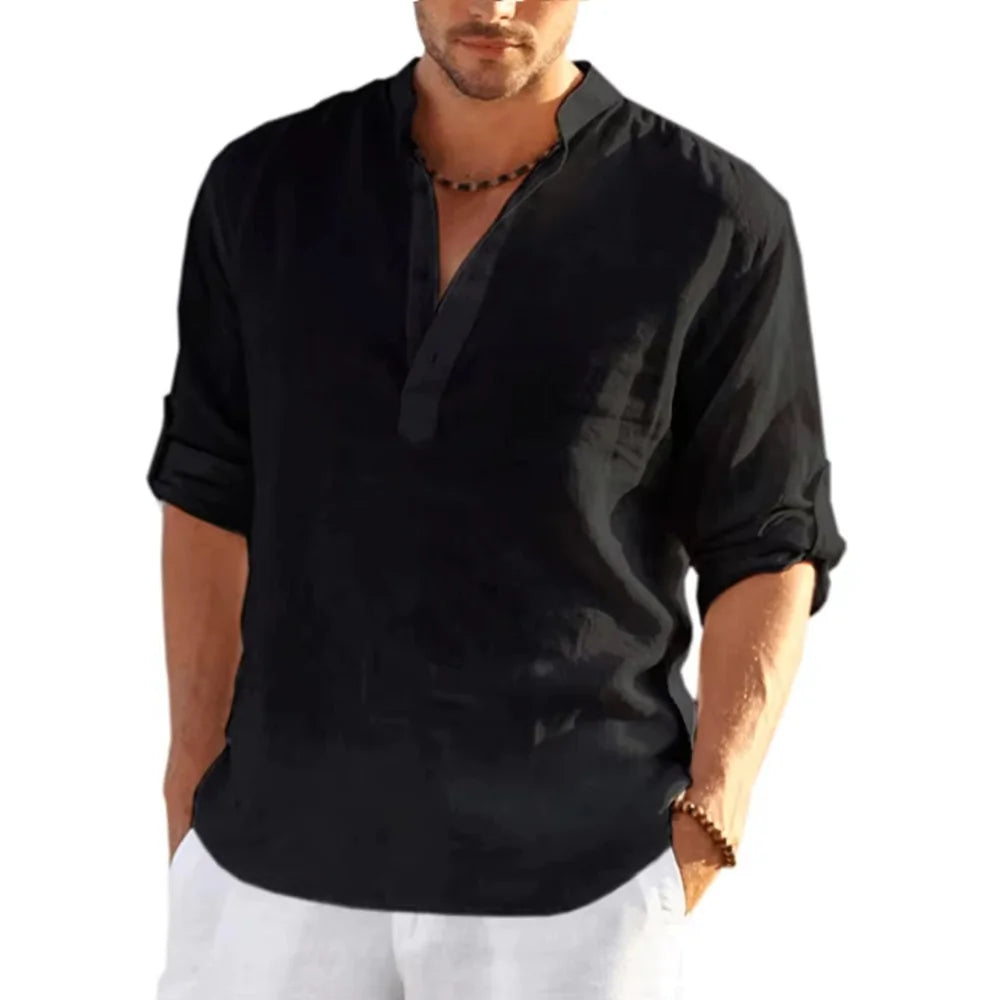 Camisa de Linho Capri - DapperMan