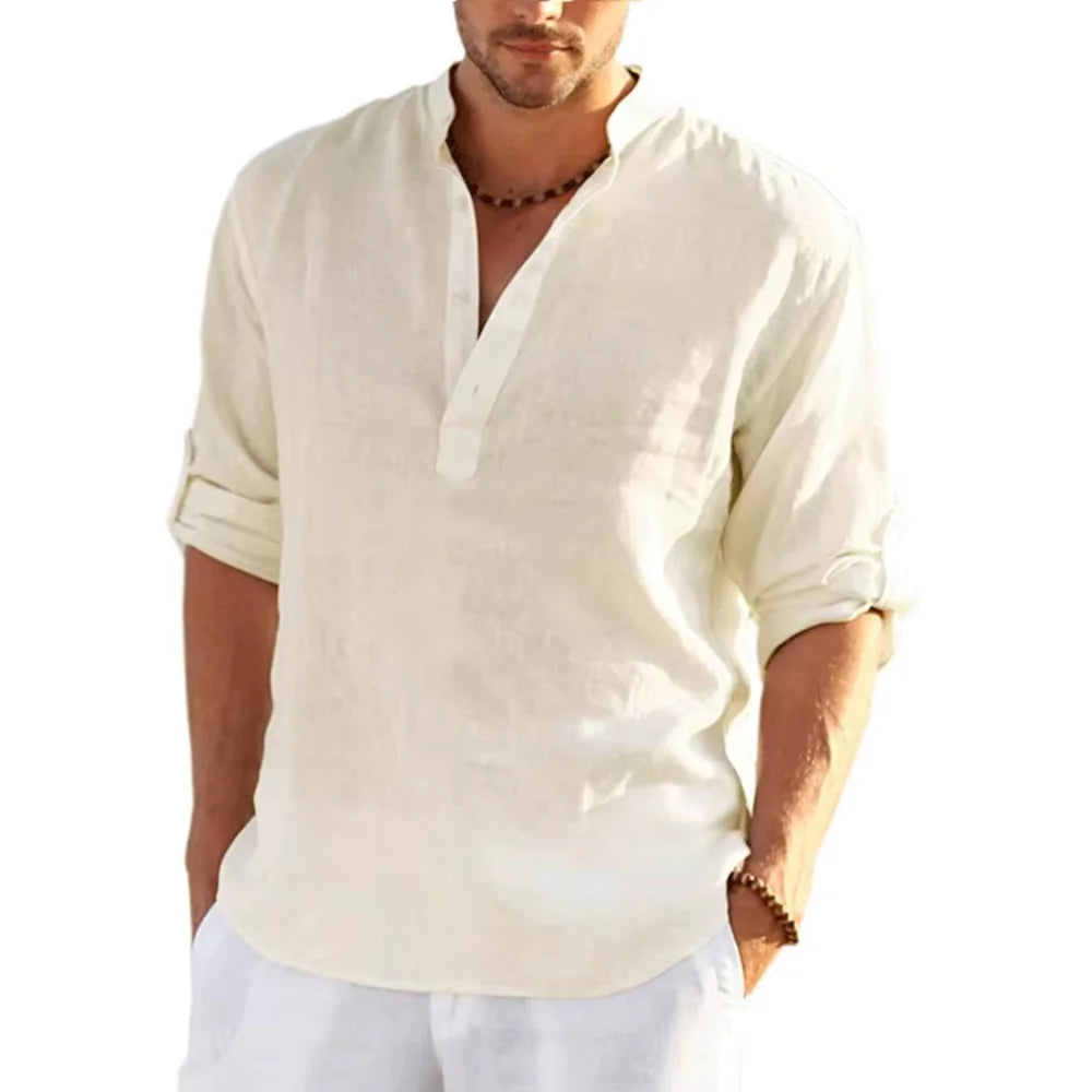 Camisa de Linho Capri - DapperMan