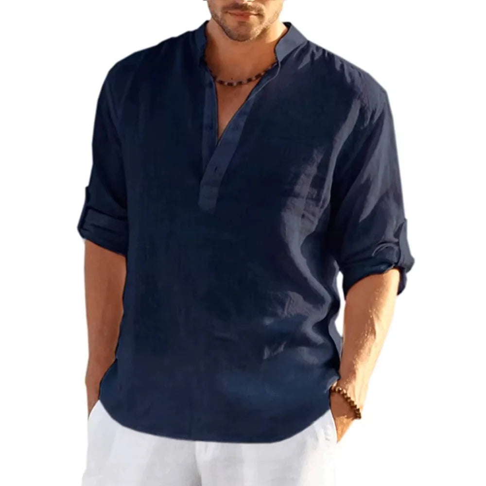 Camisa de Linho Capri - DapperMan