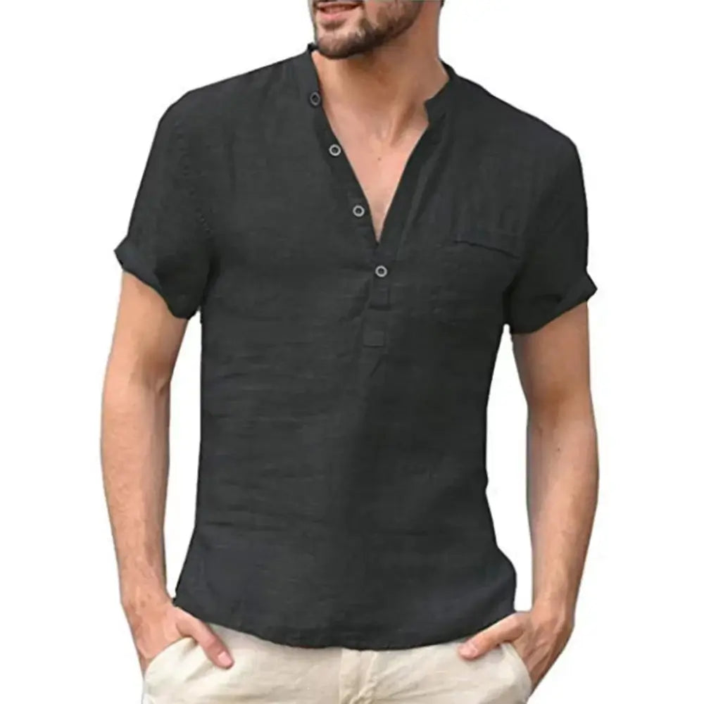 Camisa de Linho Valiano - DapperMan