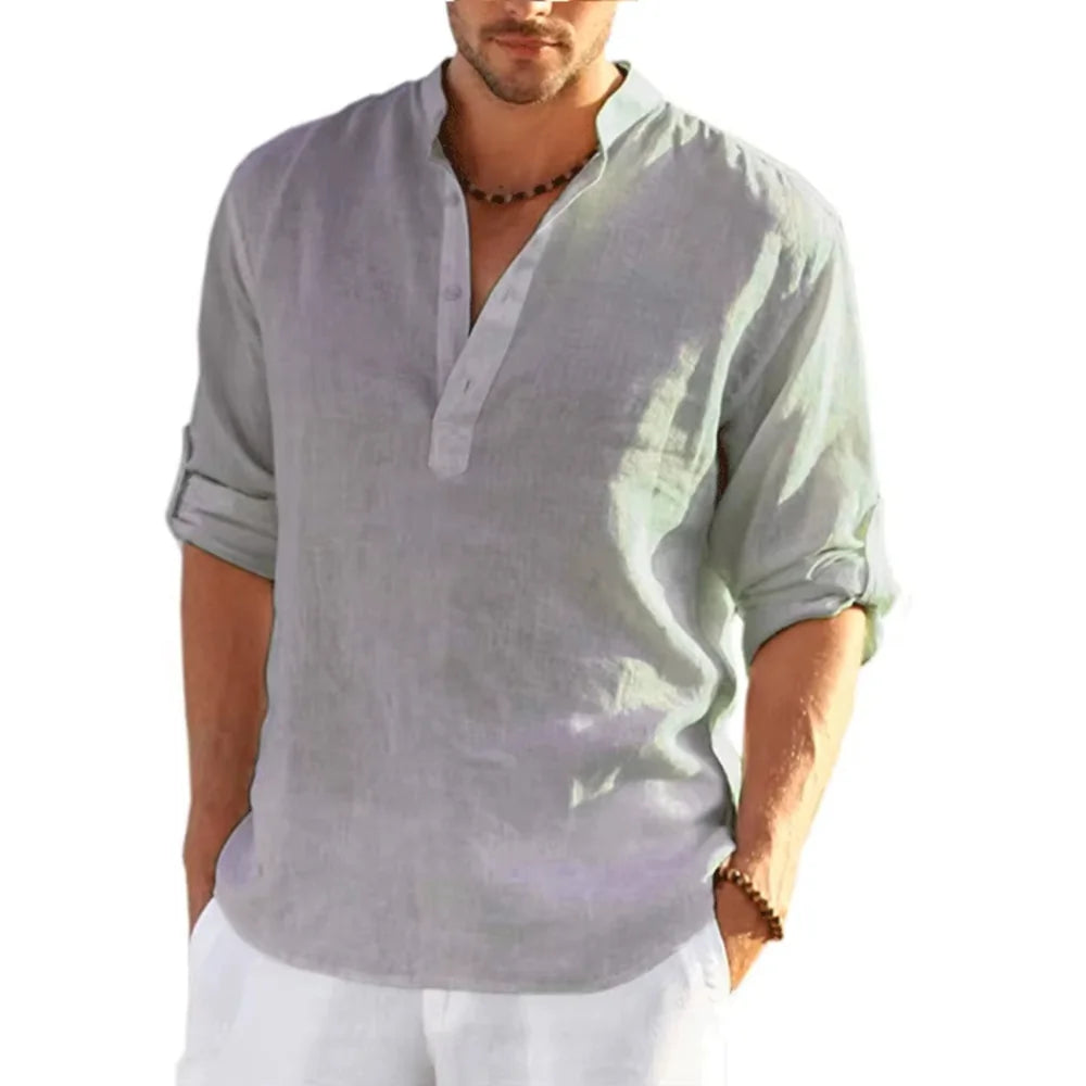 Camisa de Linho Capri - DapperMan
