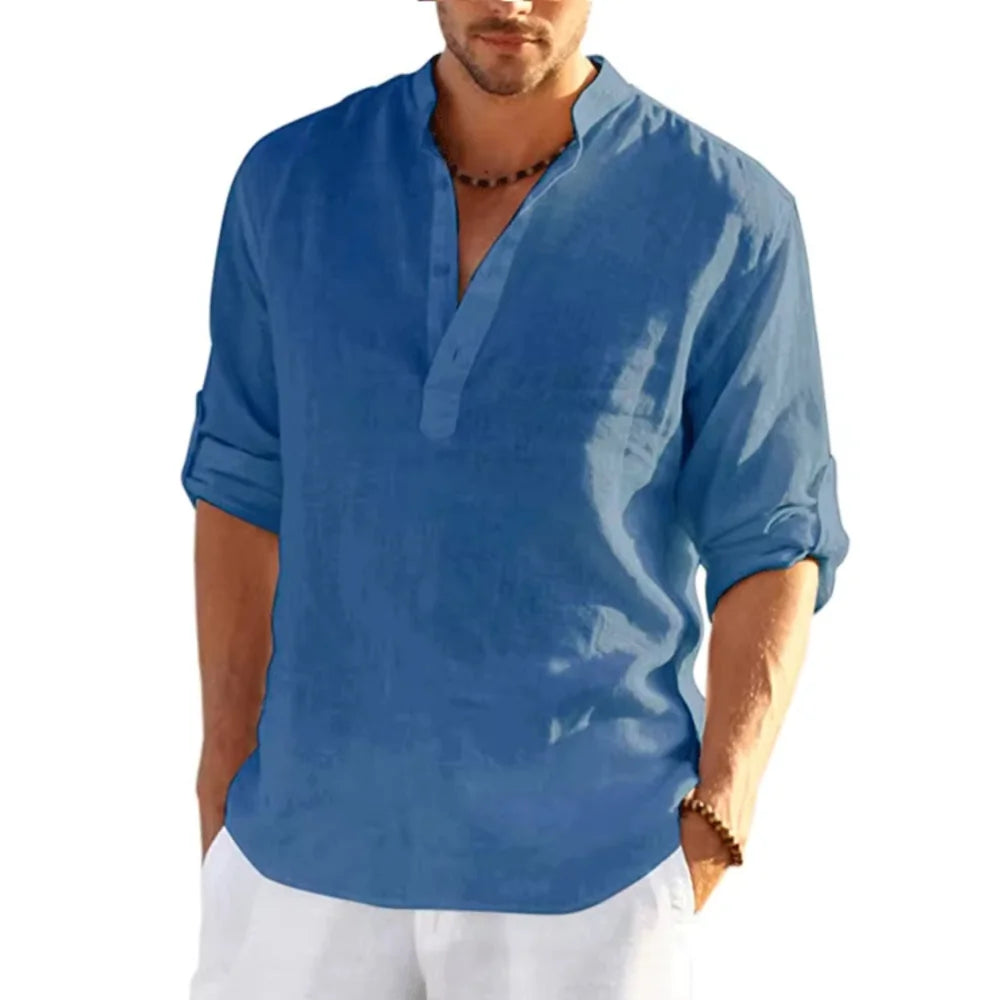 Camisa de Linho Capri - DapperMan