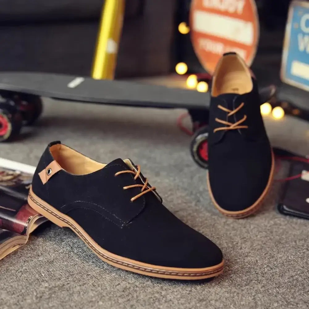 Mocassim de Camurça Oxford - DapperMan