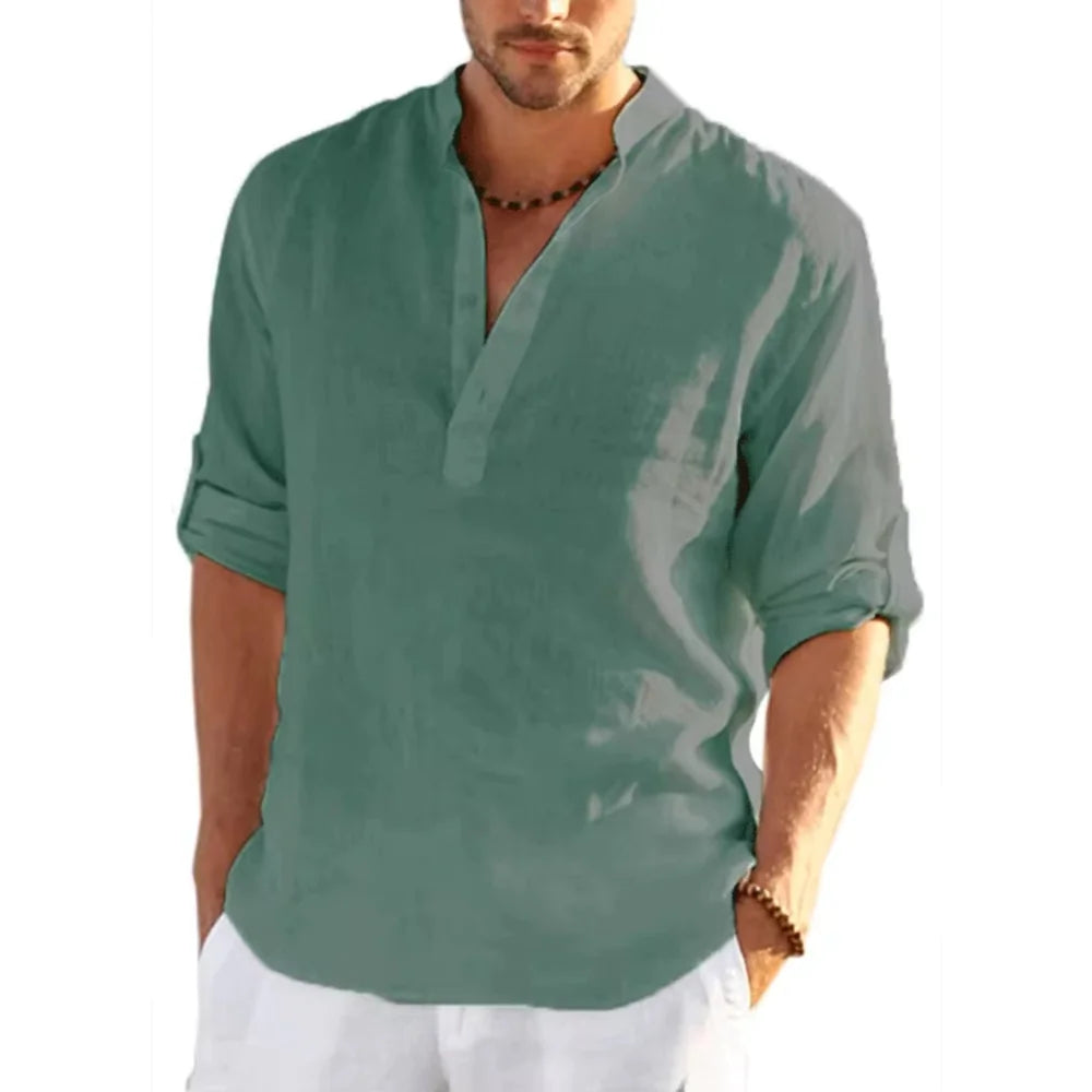 Camisa de Linho Capri - DapperMan
