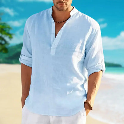 Camisa de Linho Capri - DapperMan 