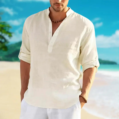 Camisa de Linho Capri - DapperMan 