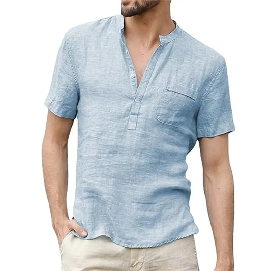 Camisa de Linho Valiano - DapperMan 