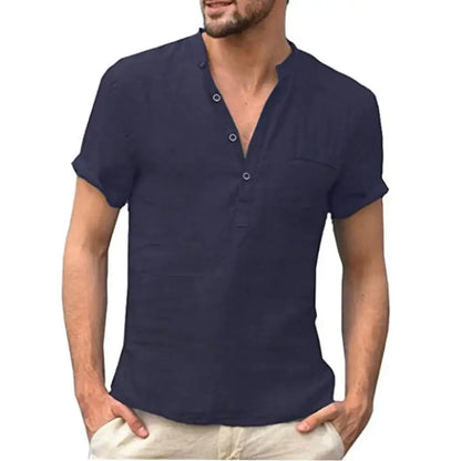 Camisa de Linho Valiano - DapperMan 