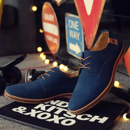 Mocassim de Camurça Oxford - DapperMan 