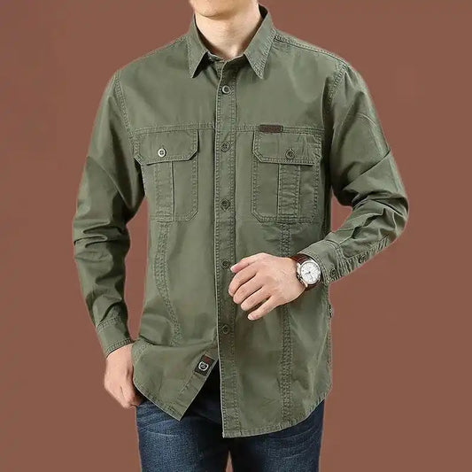 Camisa Overshirt Militar Explorer - Dapperman